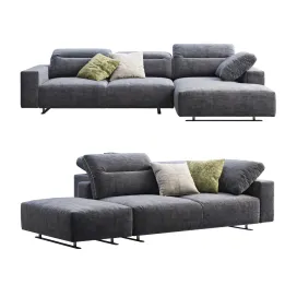 Boconcept hampton chaise lounge fabric sofas